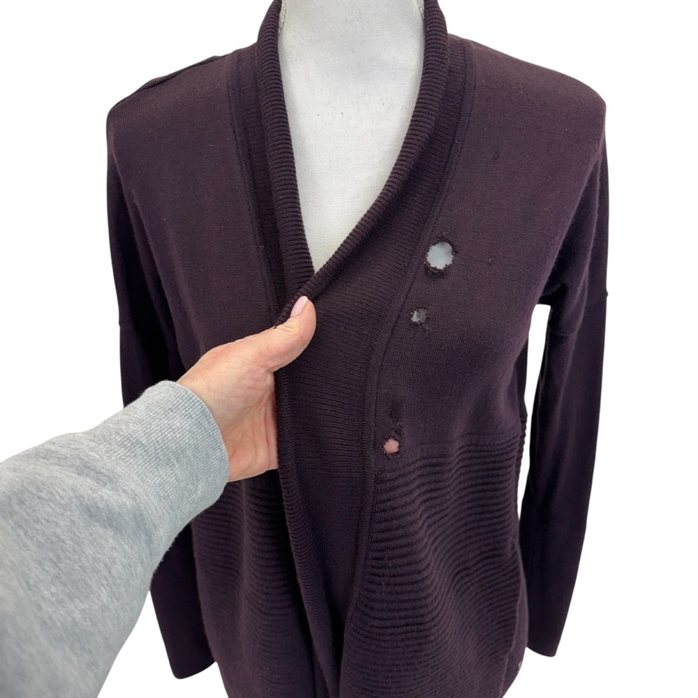 Lululemon Merino Wool Wrap 2 Heathered Plum - Picture 3 of 16